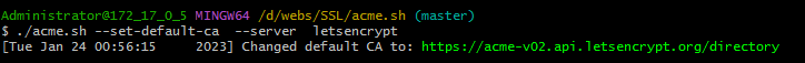 windows申请免费ssl证书Let's Encrypt