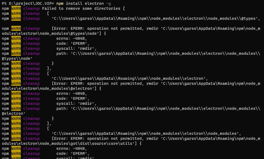 electron与node.js的版本对应关系