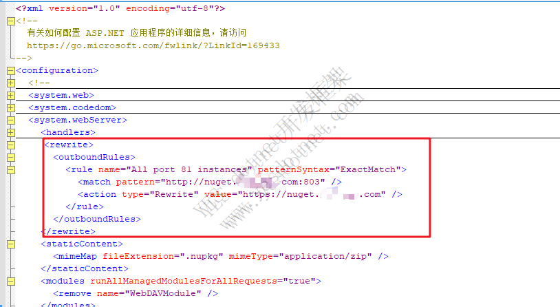 使用nuget-server搭建私有Nuget包服务器后，nginx反向代理无法下载包