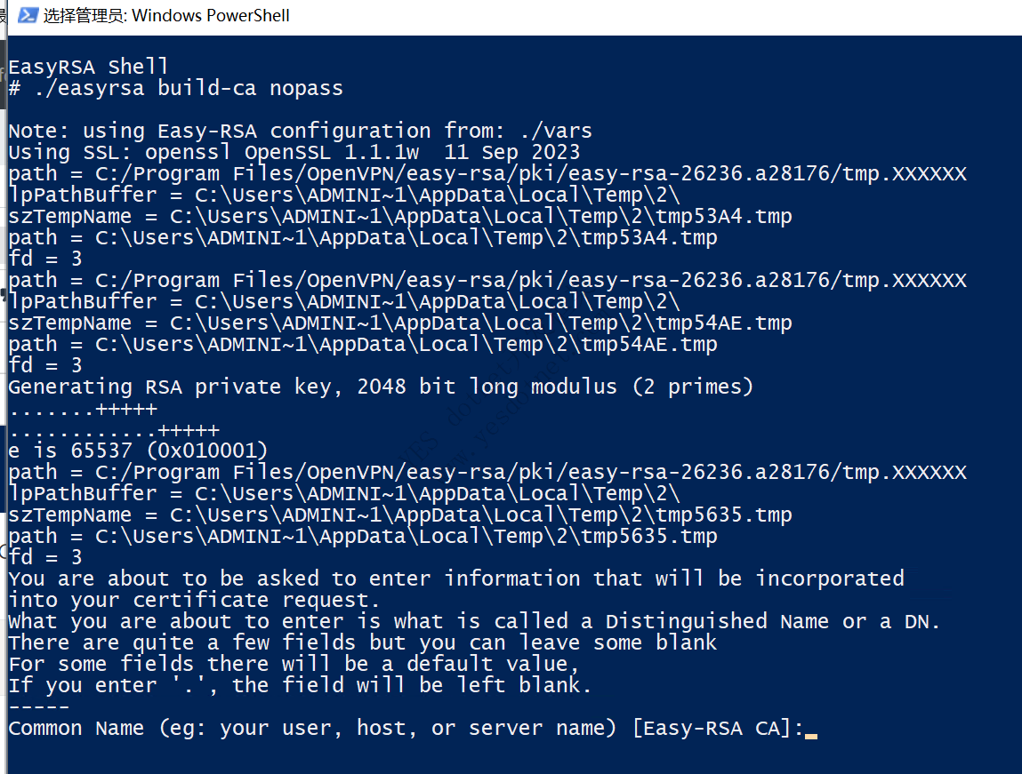 window server部署open VPN