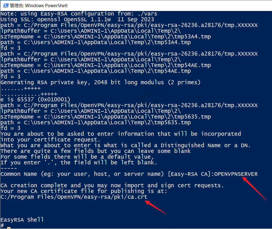 window server部署open VPN