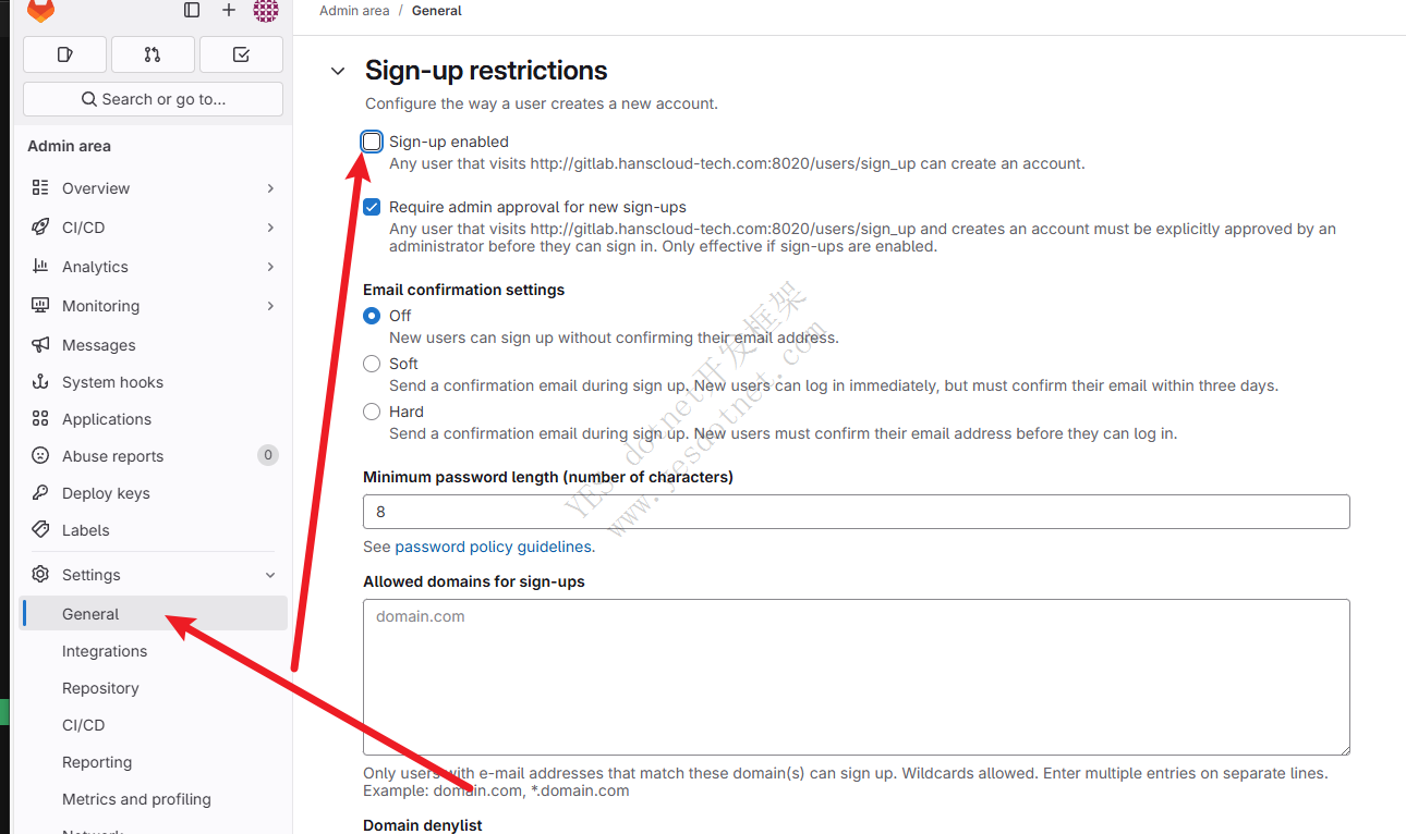 CentOS Docker中安装gitlab
