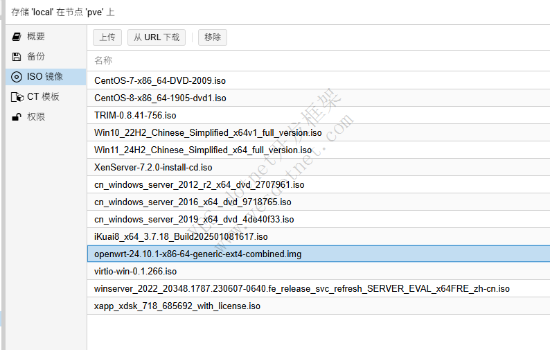 PVE安装openwrt
