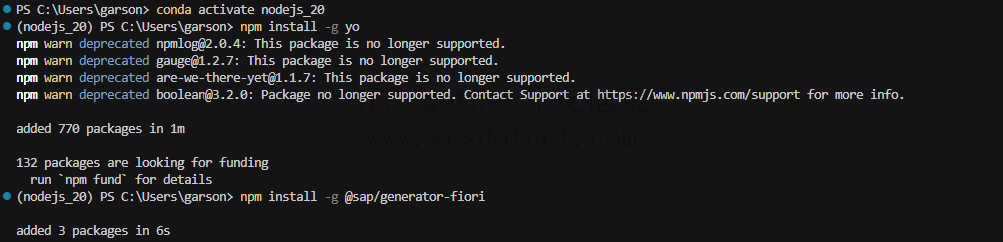 Fiori: Open Application Generator不可用