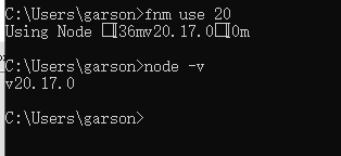 Nodejs版本管理 fnm