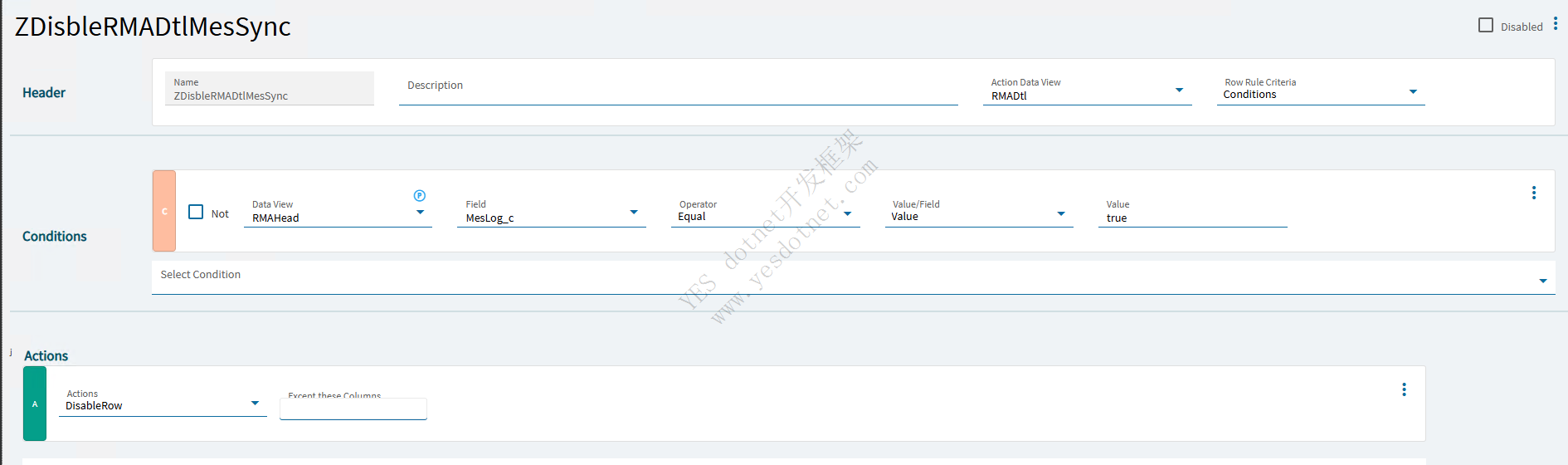 Epicor界面编辑状态控制