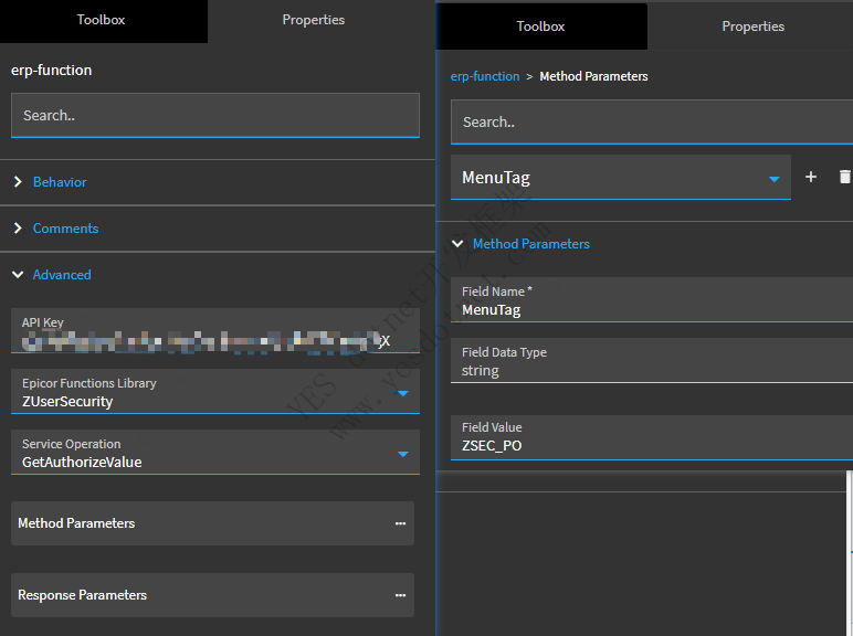 Epicor页面根据不同权限显示不同的表格列