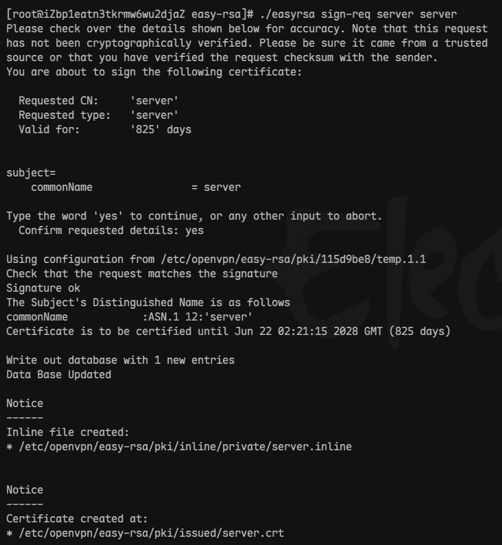 CentOS7部署OpenVPN服务端