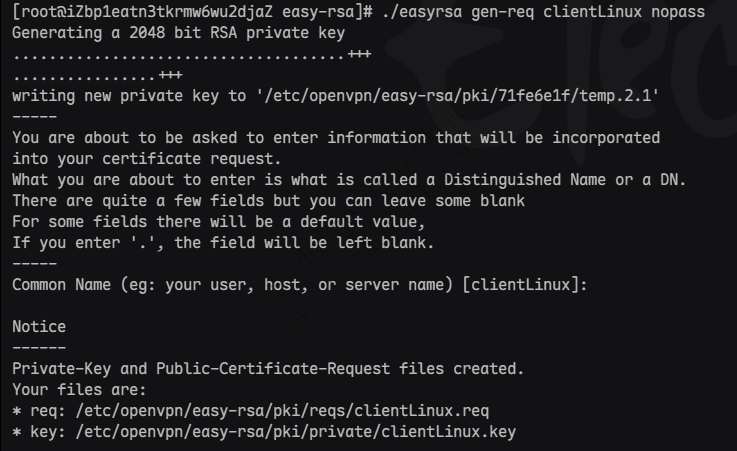 CentOS7部署OpenVPN服务端