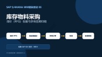 SAP S/4HANA MM模块培训 06 - 库存物料采购与询价创建