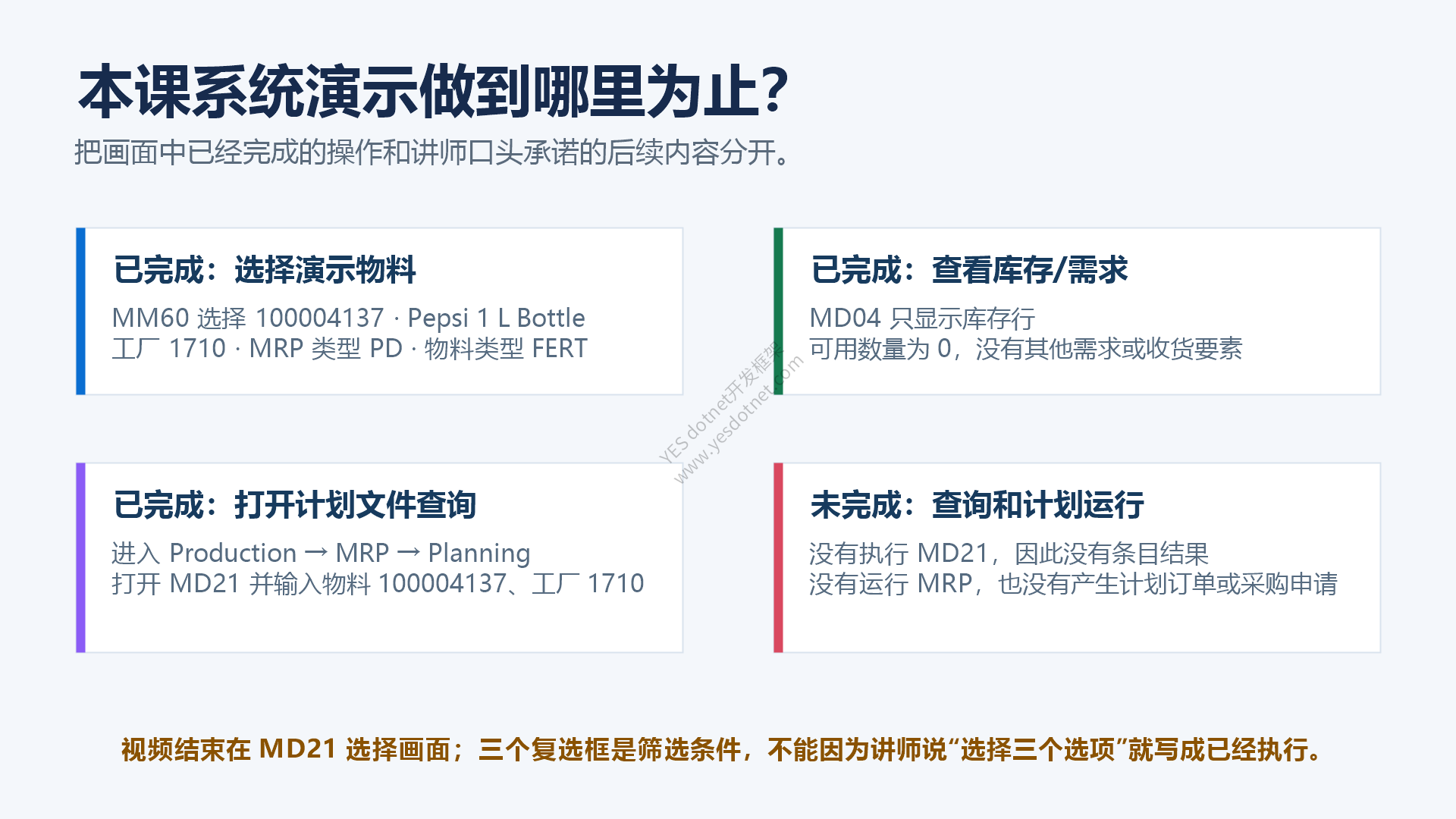 本课系统演示的实际边界