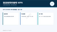 SAP S/4HANA MM模块培训 43 - 制造商零件编号MPN:主数据、采购控制与AMPL