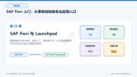 SAP S/4HANA MM模块培训 53 - SAP Fiori入门:Launchpad、角色化体验与应用导航