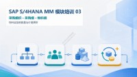 SAP S/4HANA MM模块培训 03 - 采购组织、采购组与物料主数据基础配置
