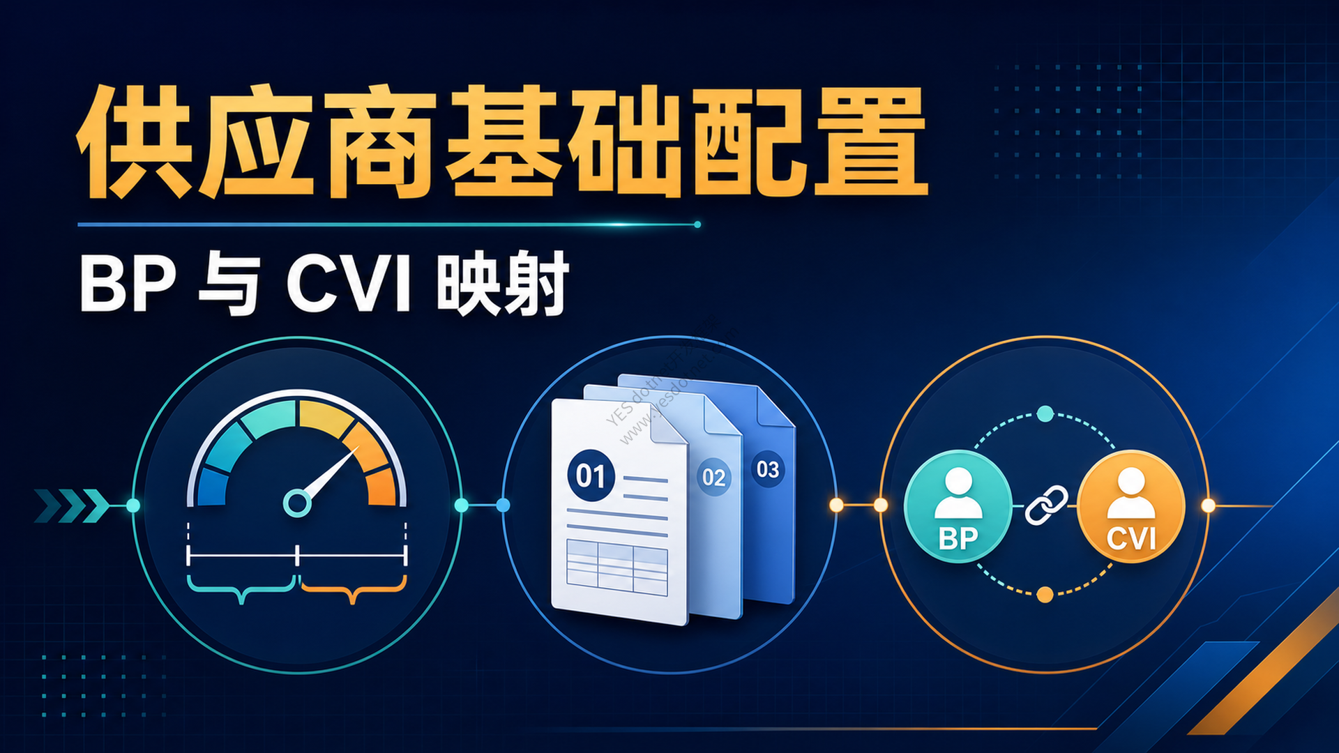 供应商基础配置:BP 与 CVI 映射