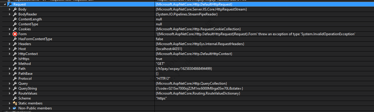 .NET Core Request对象