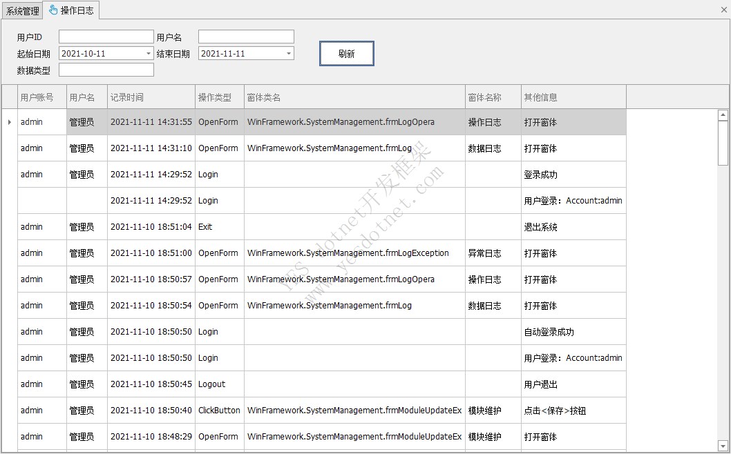 YES-WIN Winform开发框架 日志管理升级指南